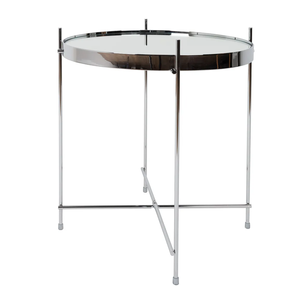 Ronde metalen bijzettafel - Zuiver Cupid