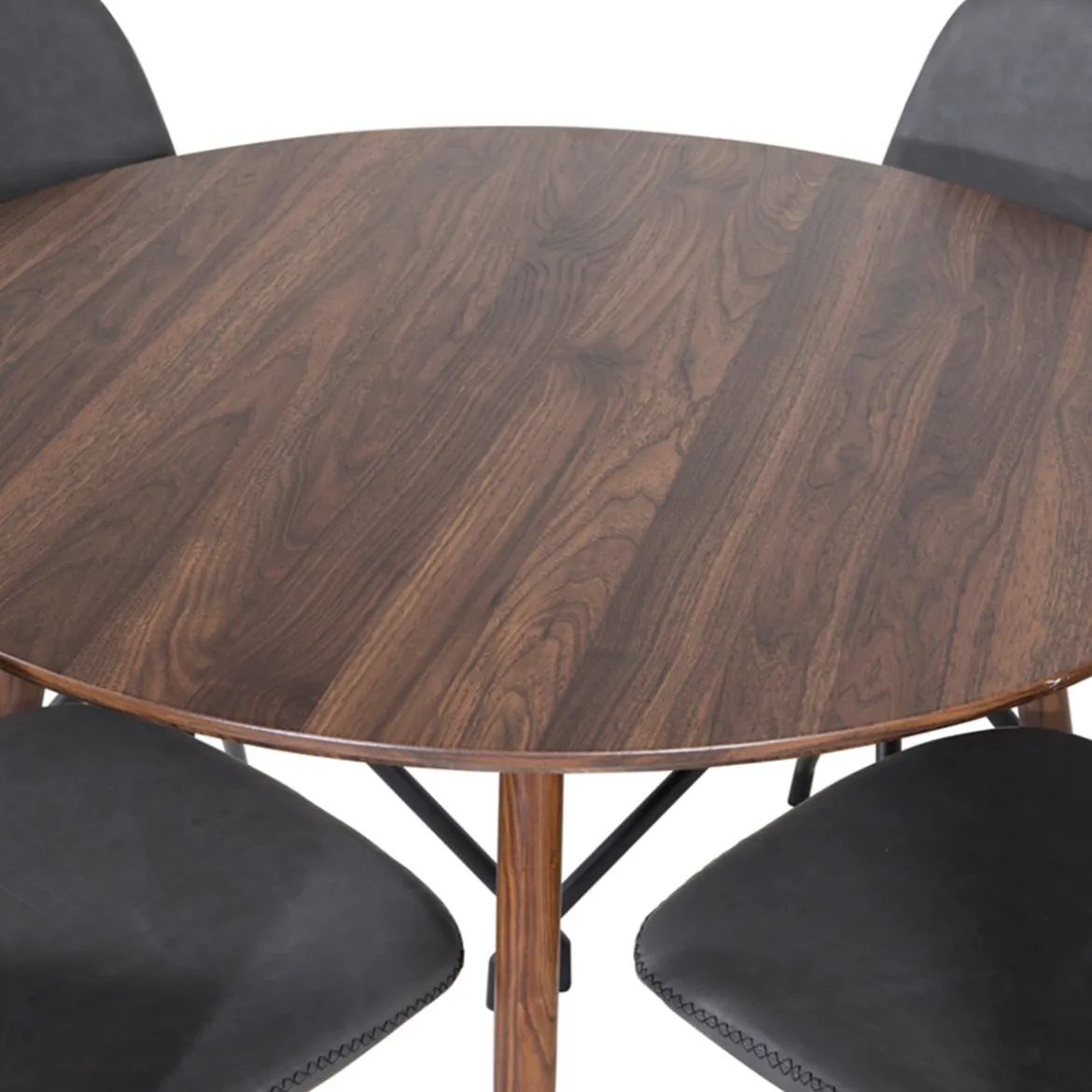 Ronde minimalistische houten eettafel - Lavis Plaza
