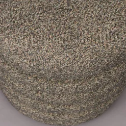 Ronde poef boucle stof - Dutchbone Fern