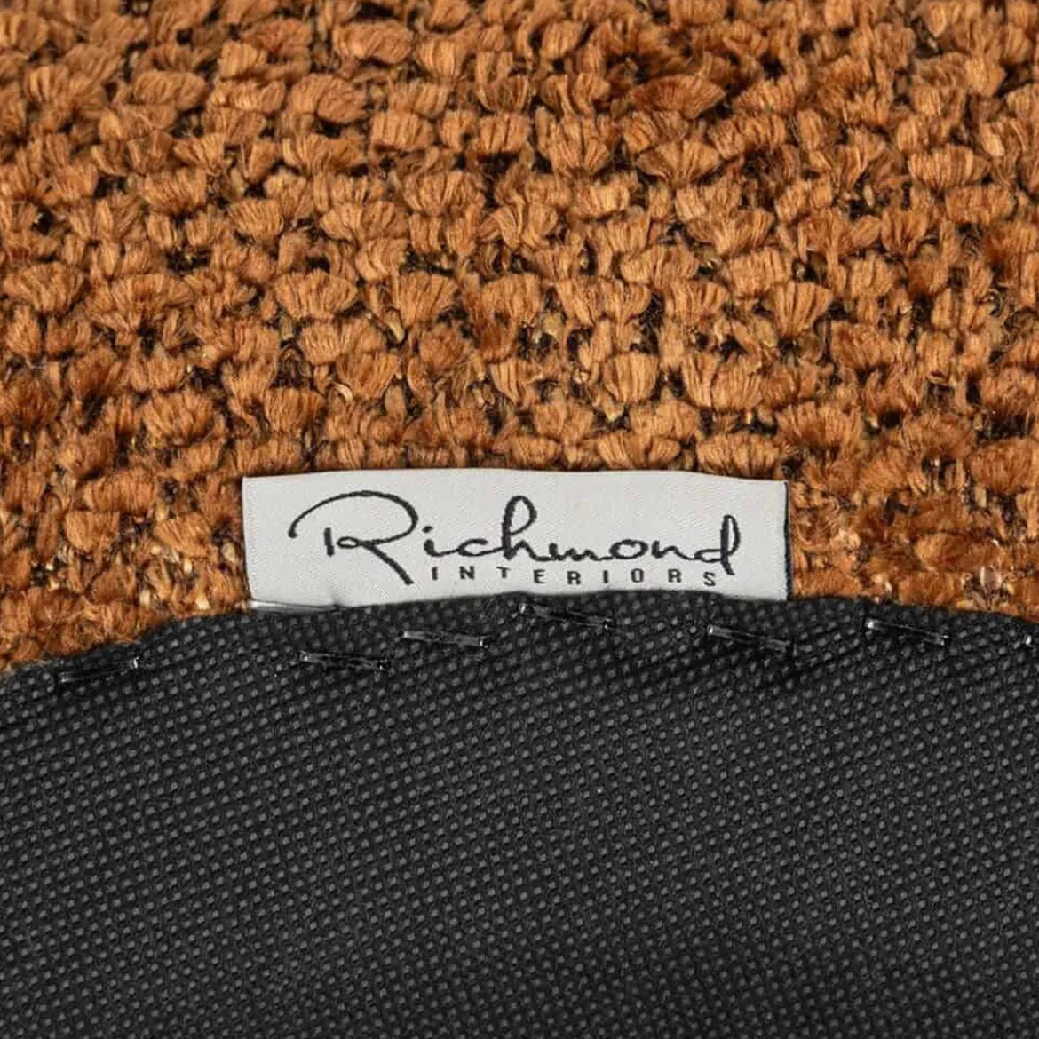 Ronde poef chenille - Richmond Interiors Jace