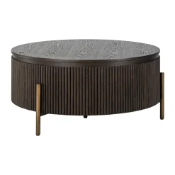 Ronde salontafel hout - Richmond Interiors Luxor