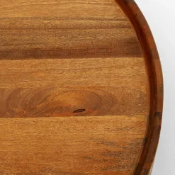 Ronde salontafel mangohout 80 cm - Kare Design Tessa