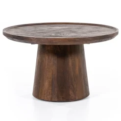 Ronde salontafel mangohout - Eleonora Ron