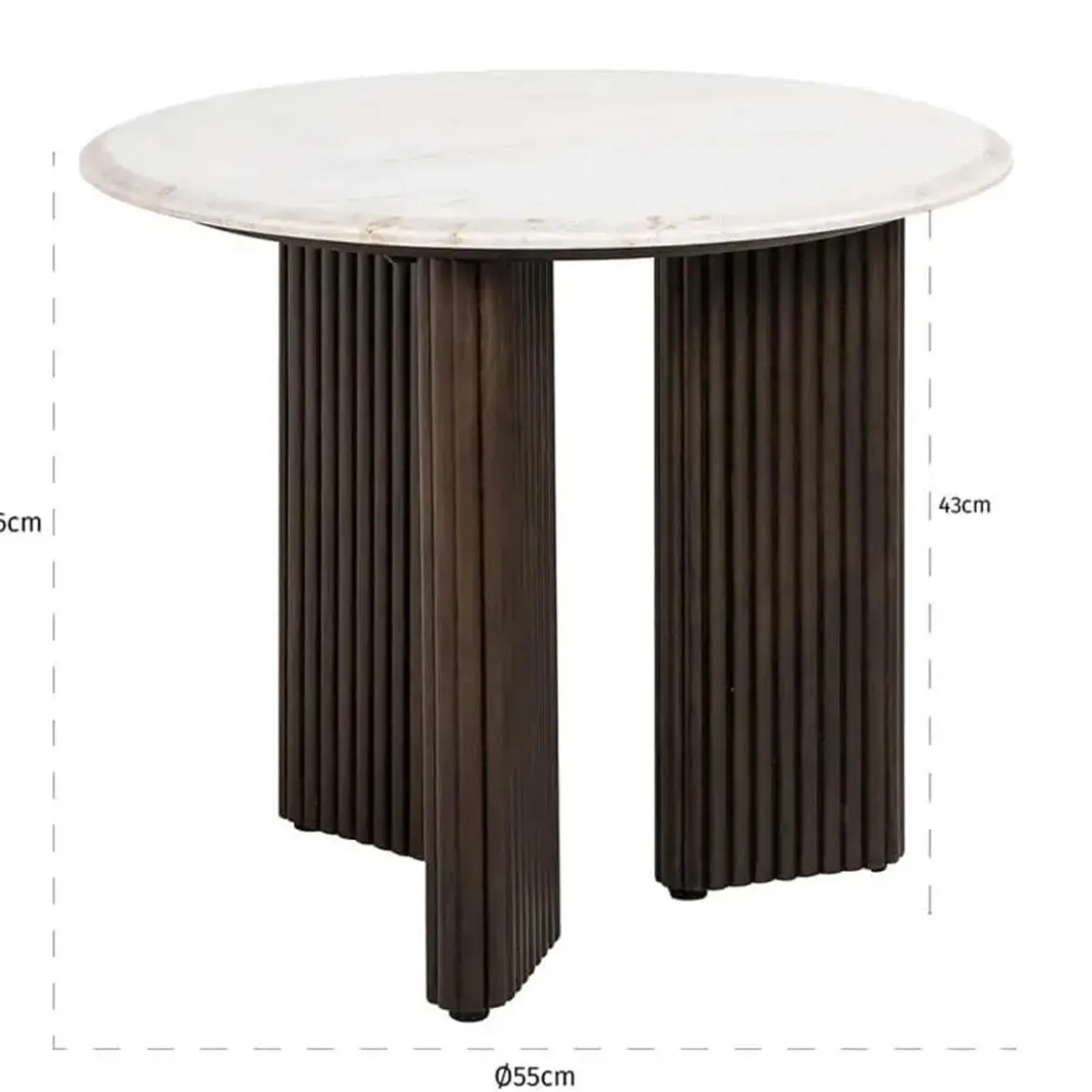 Ronde salontafel (set) marmer - Richmond Interiors Mayfield