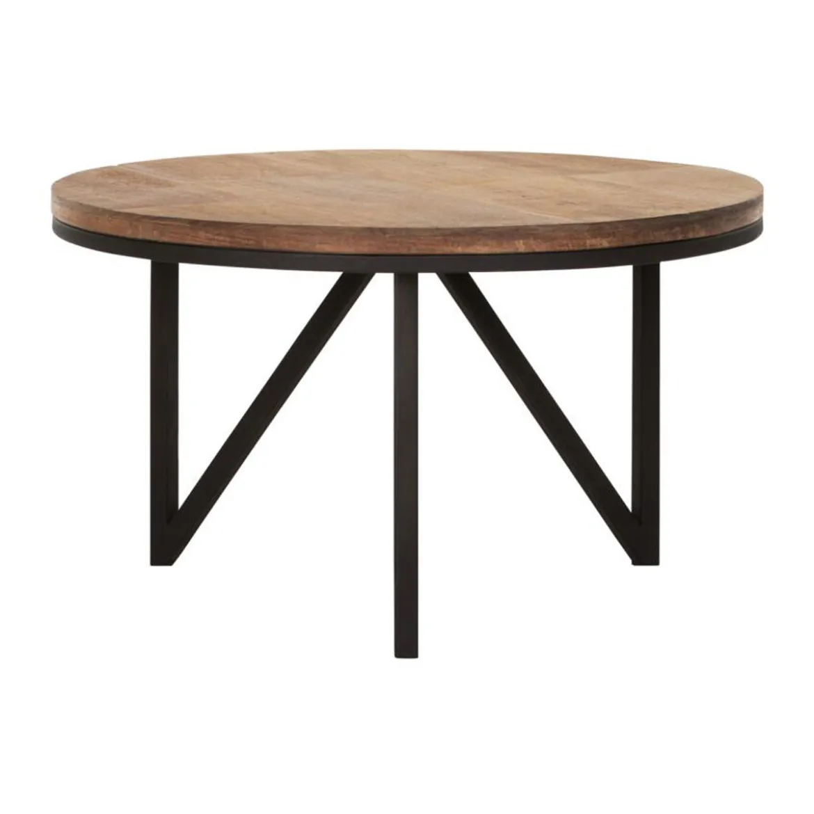 Ronde salontafel teakhout - DTP Home Odeon