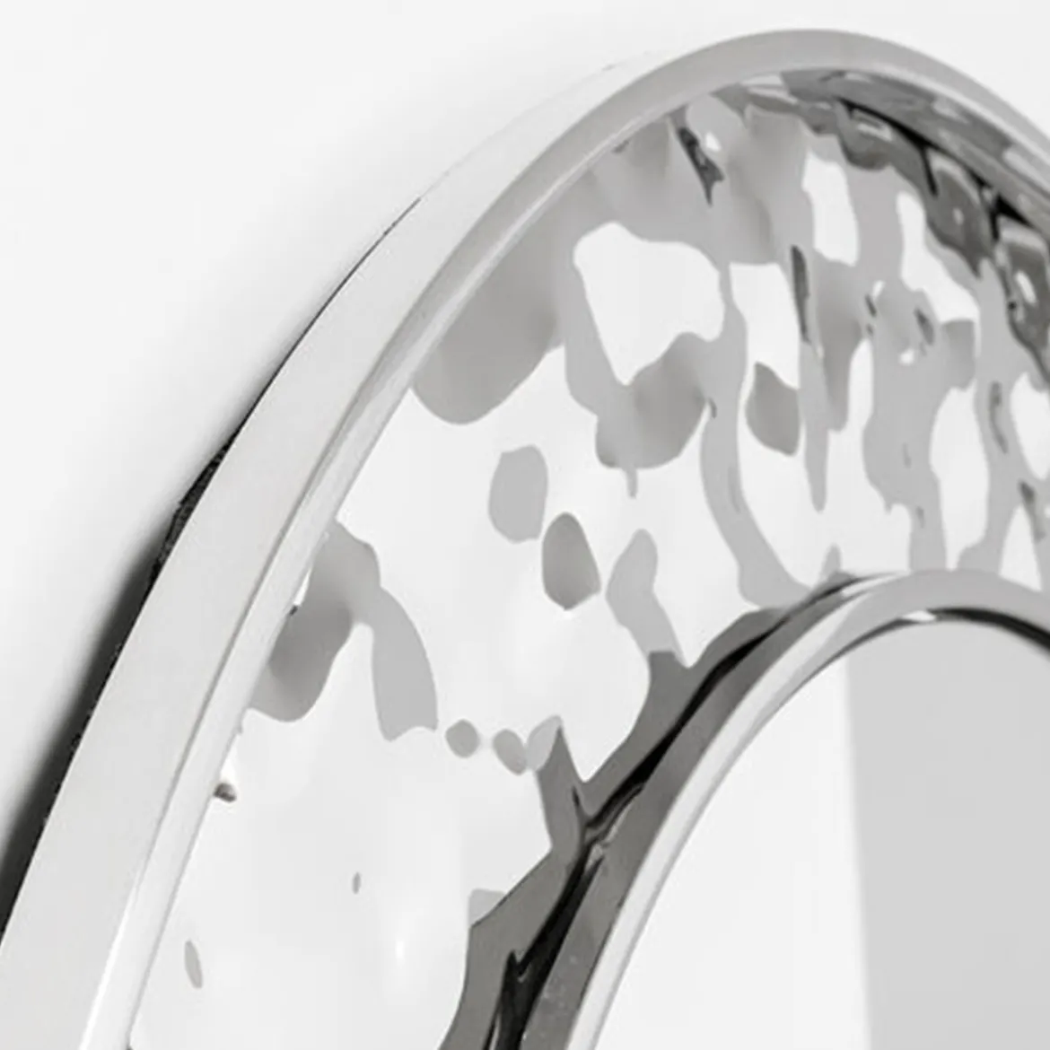 Ronde spiegel chroomdesign - Kare Design Carino
