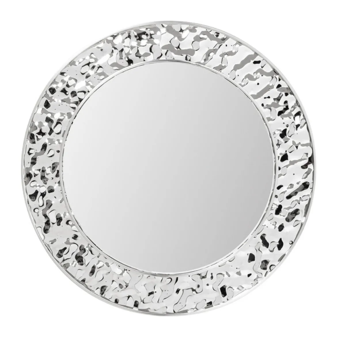 Ronde spiegel chroomdesign - Kare Design Carino