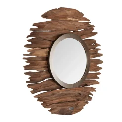 Ronde spiegel drijfhout - Must Living Pure