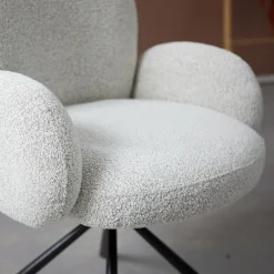 Ronde stoel met armleuningen - Bodio Dot