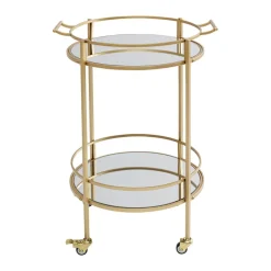 Ronde trolley goud - Kare Design Emilia