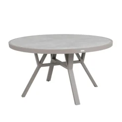 Ronde tuintafel betonlook - Brafab Samvaro