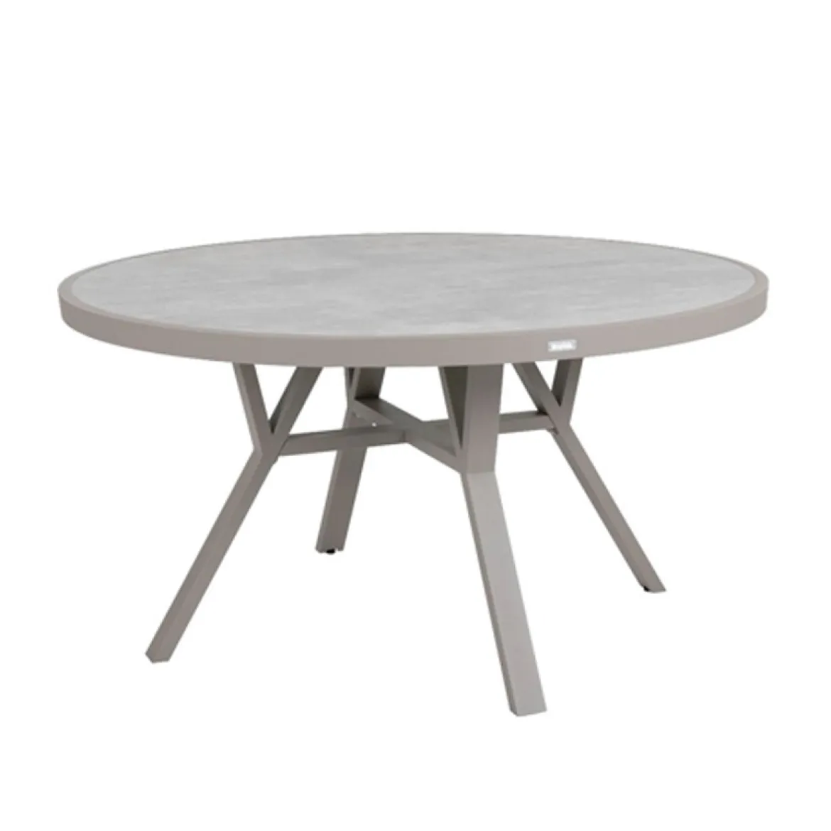 Ronde tuintafel betonlook - Brafab Samvaro
