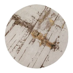 Rond vloerkleed - Kare Design Abstract Grey Line