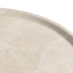 Salontafel beige steen rond - Bodio Sofia