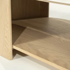 Salontafel eiken met wit marmer - Eleonora Don