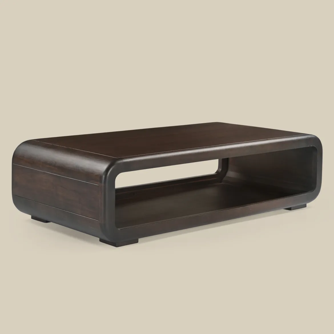 Salontafel gebogen hout - Bodio Ayan