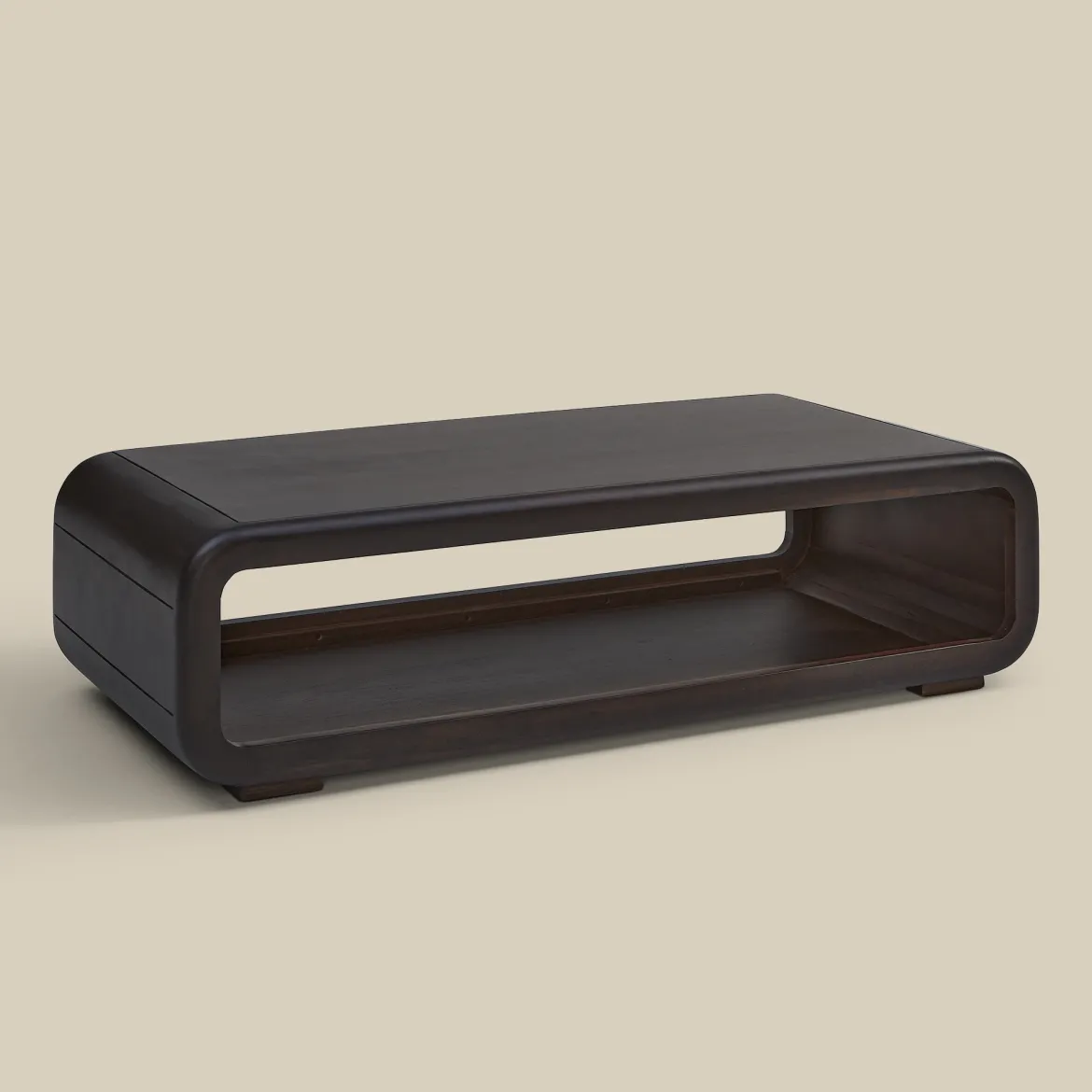 Salontafel gebogen hout - Bodio Ayan