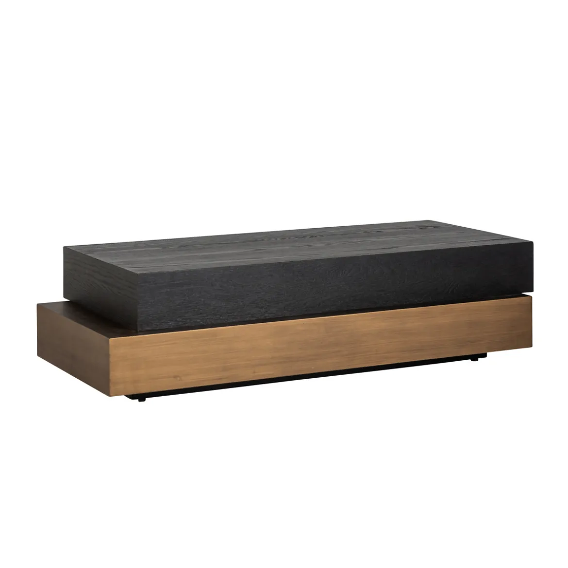 Salontafel hout en goud - Richmond Interiors Cambon