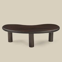 Salontafel hout organische vorm - Bodio Nala