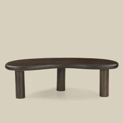Salontafel hout organische vorm - Bodio Nala