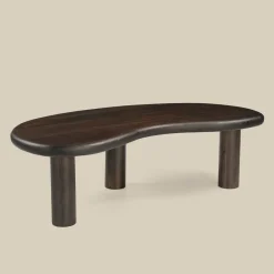 Salontafel hout organische vorm - Bodio Nala
