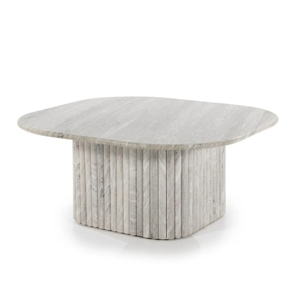 Salontafel marmer latjes - By-Boo Dorique