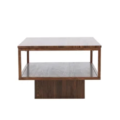 Salontafel met houten frame - Lavis Maglehem