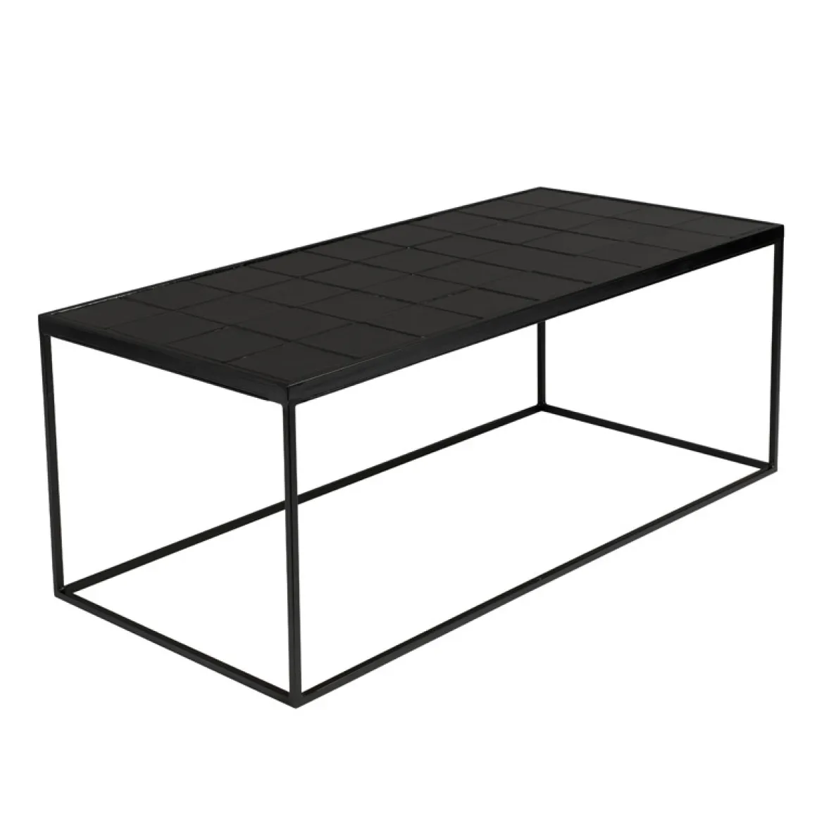 Salontafel met keramische tegels - Zuiver Glazed