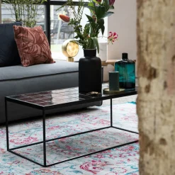 Salontafel met keramische tegels - Zuiver Glazed
