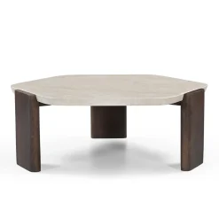 Salontafel met marmeren blad - Bodio Novelle