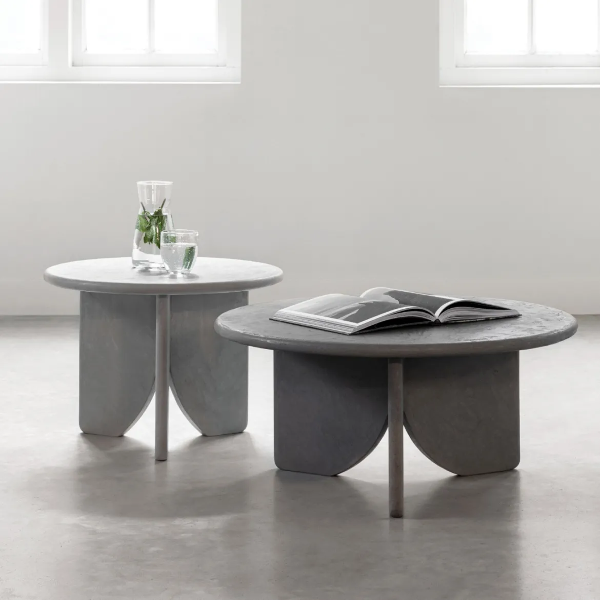 Salontafel set beton mortex - DTP Home Scala Melo Air