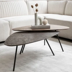 Salontafel set driehoekig mortex - DTP Home Scala Plectro
