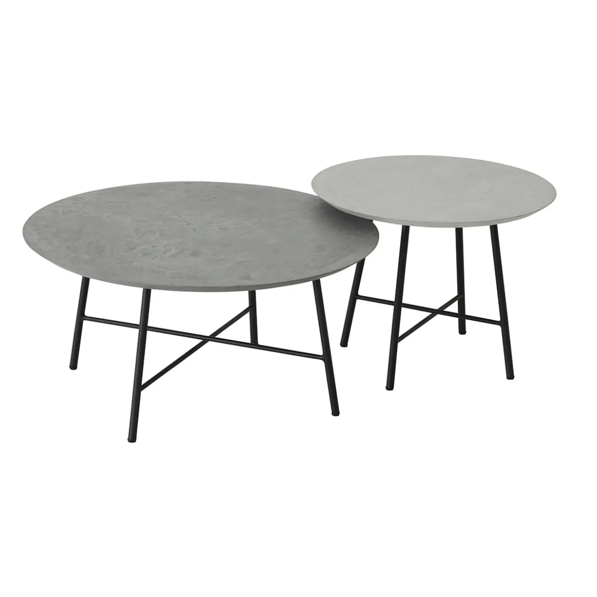 Salontafel set rond mortex - DTP Home Scala Delta