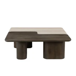 salontafelset travertine en eiken - Richmond Interiors Nando