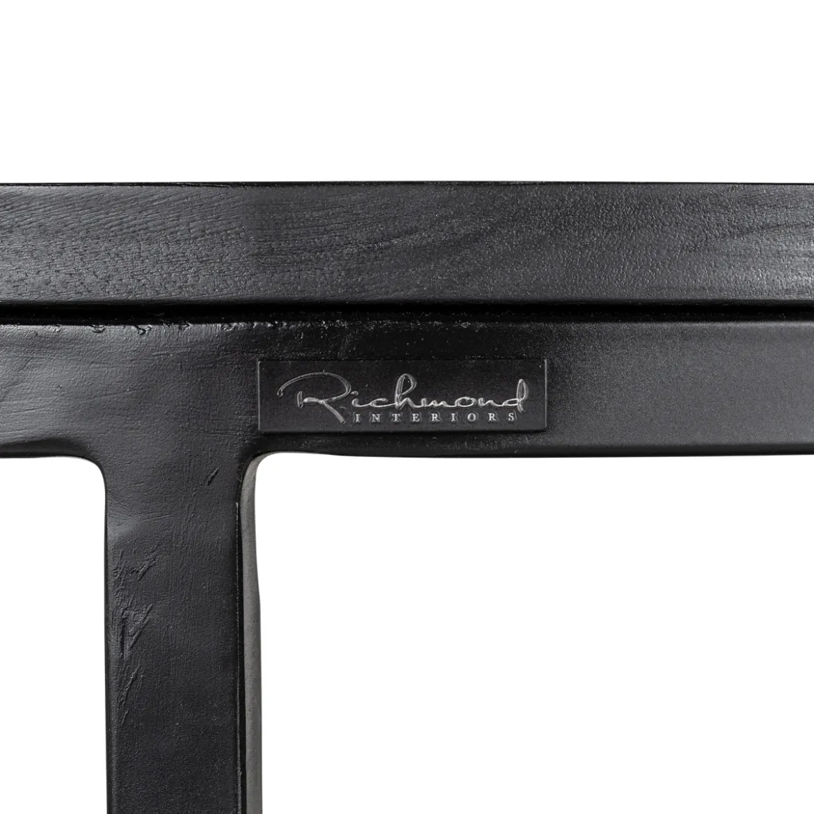 Salontafelset zwart mangohout - Richmond Interiors Catana