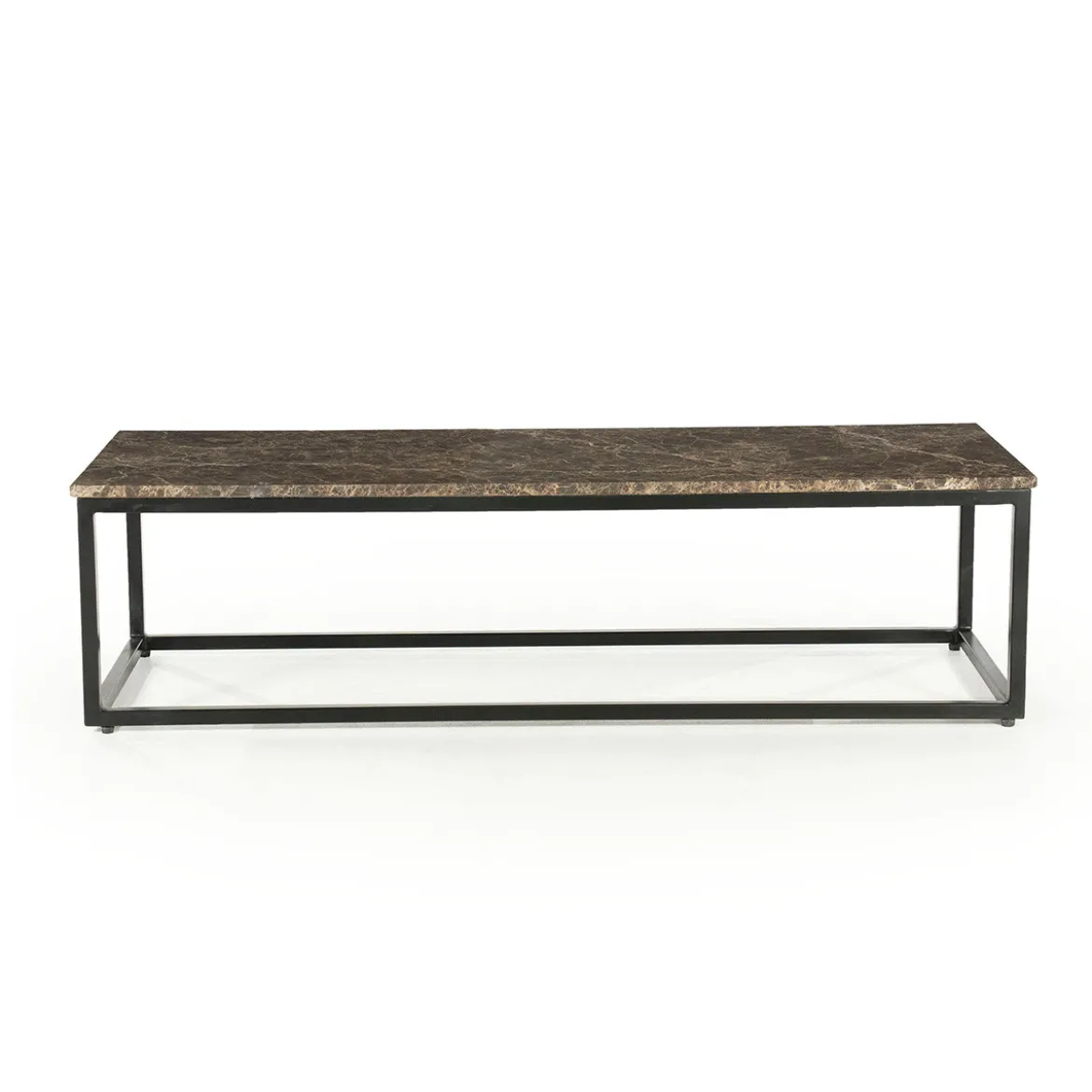 Salontafel van bruin marmer - Eleonora Rico