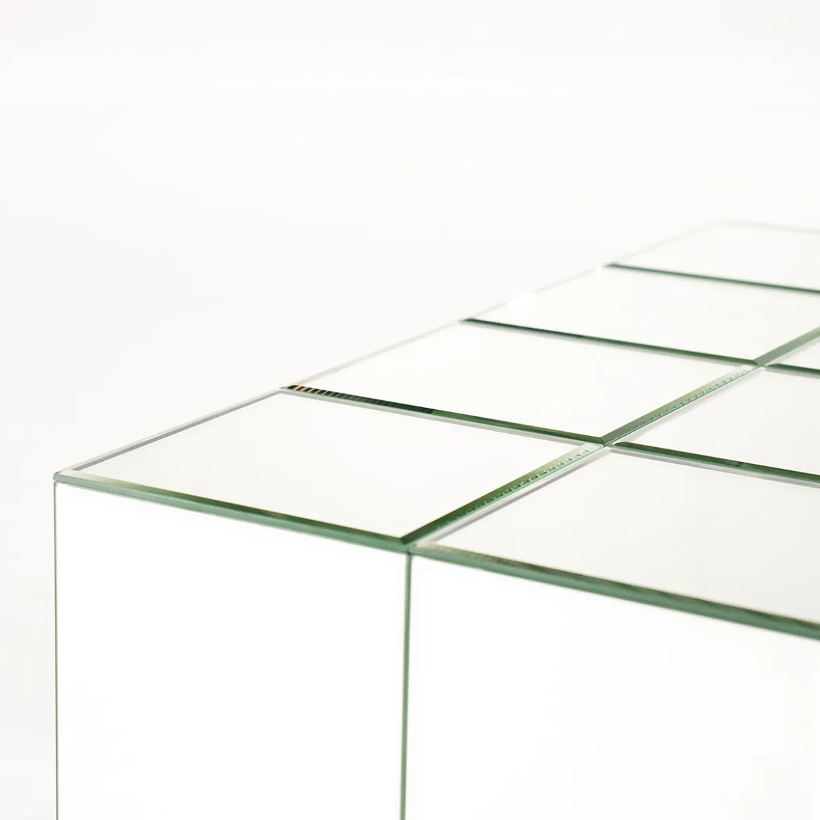 Salontafel zilveren tegels - By-Boo Flectron