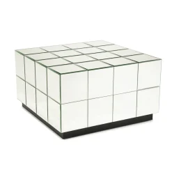 Salontafel zilveren tegels - By-Boo Flectron