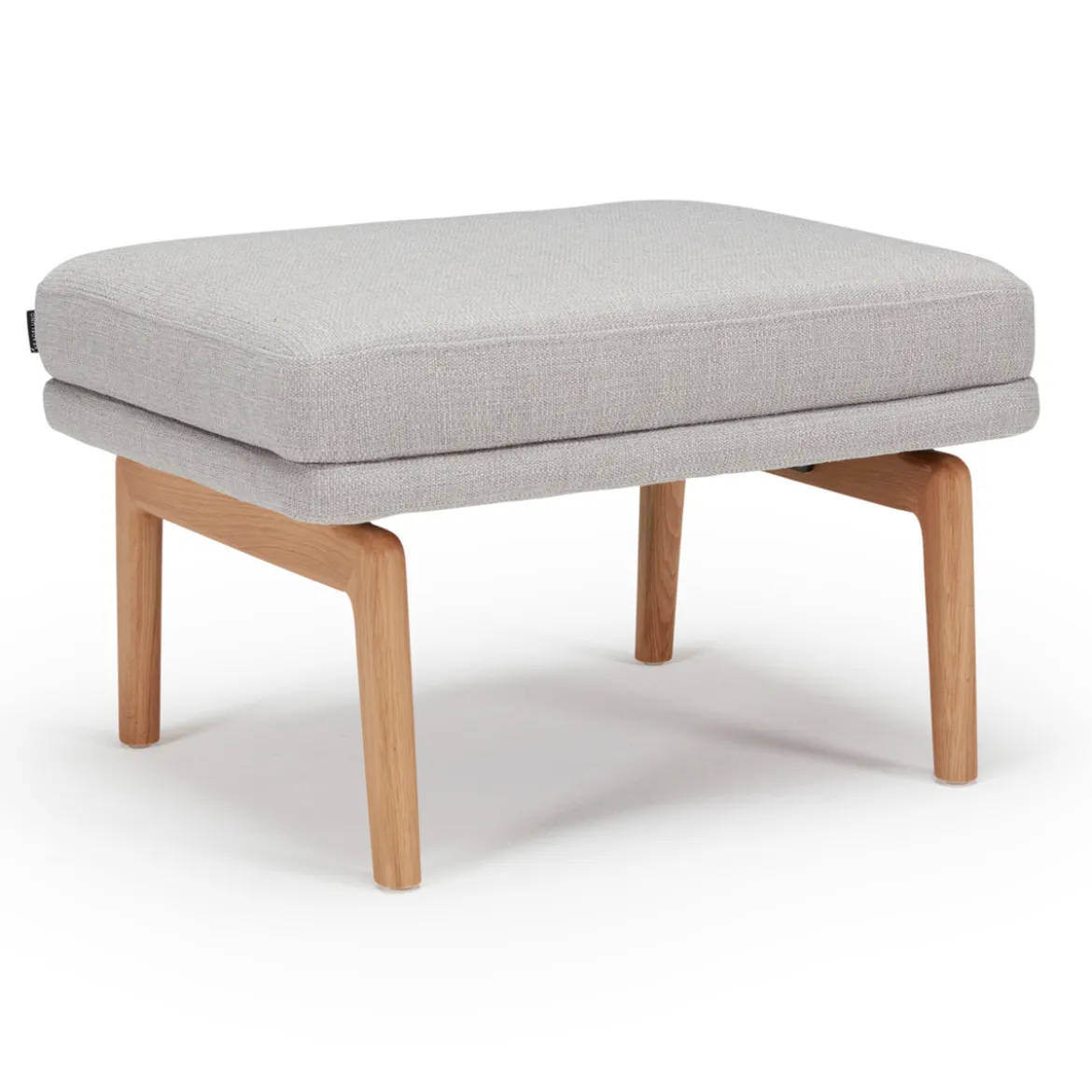 Scandinavische hocker met eiken - Lavis Egsmark