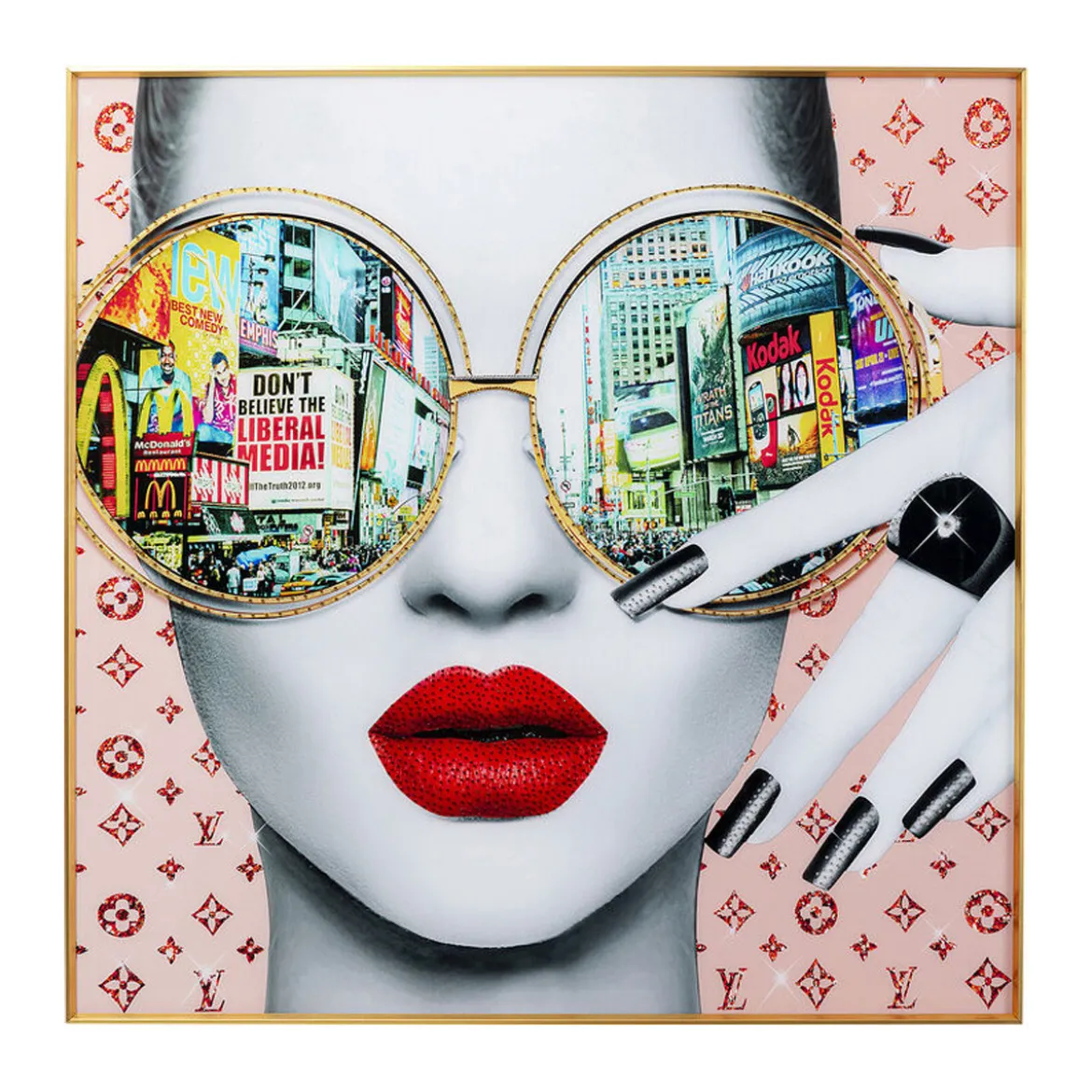 Schilderij - Kare Design Times Square View