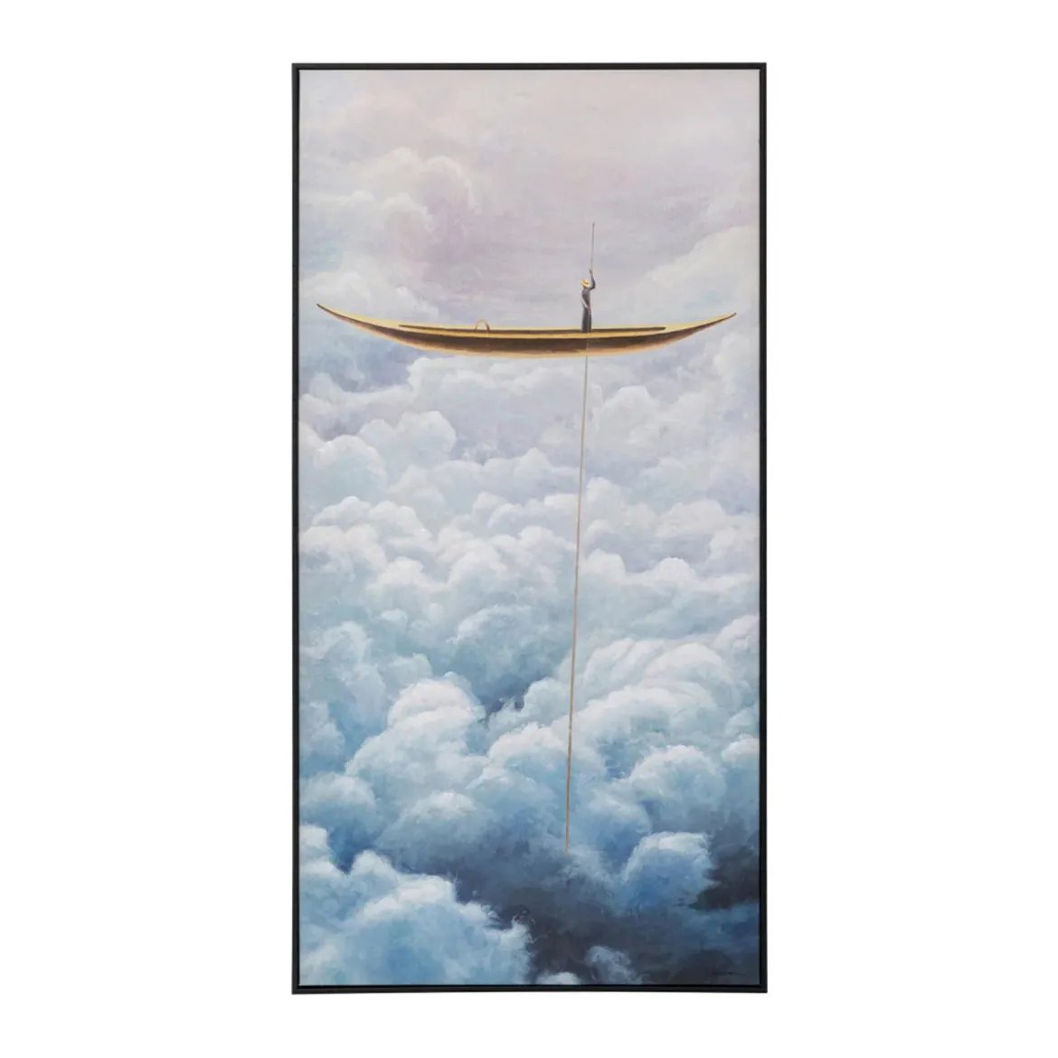 Schilderij wolken en boot - Kare Design Cloud Boat