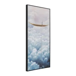 Schilderij wolken en boot - Kare Design Cloud Boat