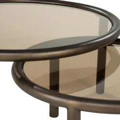 Set van 2 ronde salontafels - Eleonora Circo