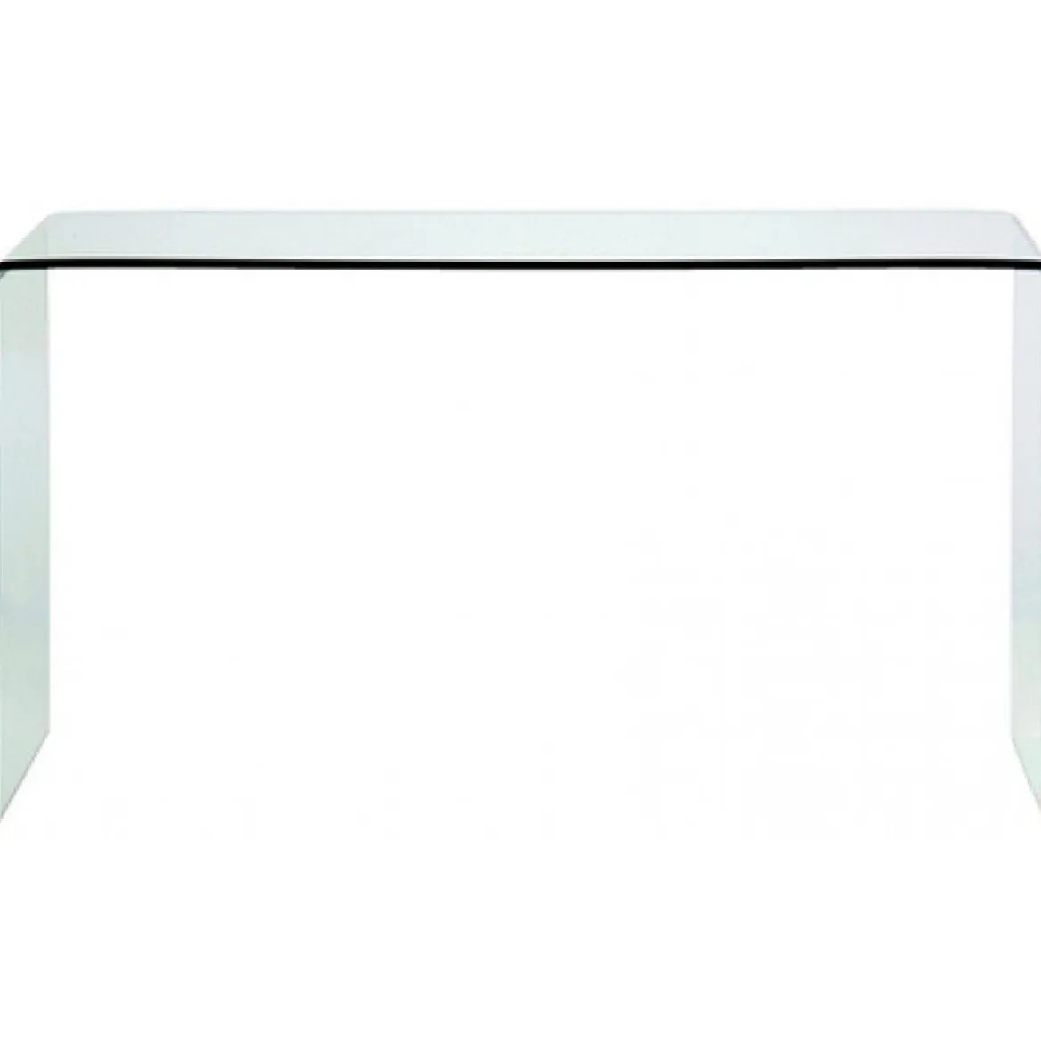 Sidetable gebogen glas - Kare Design Clear Club