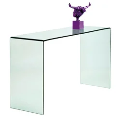 Sidetable gebogen glas - Kare Design Clear Club