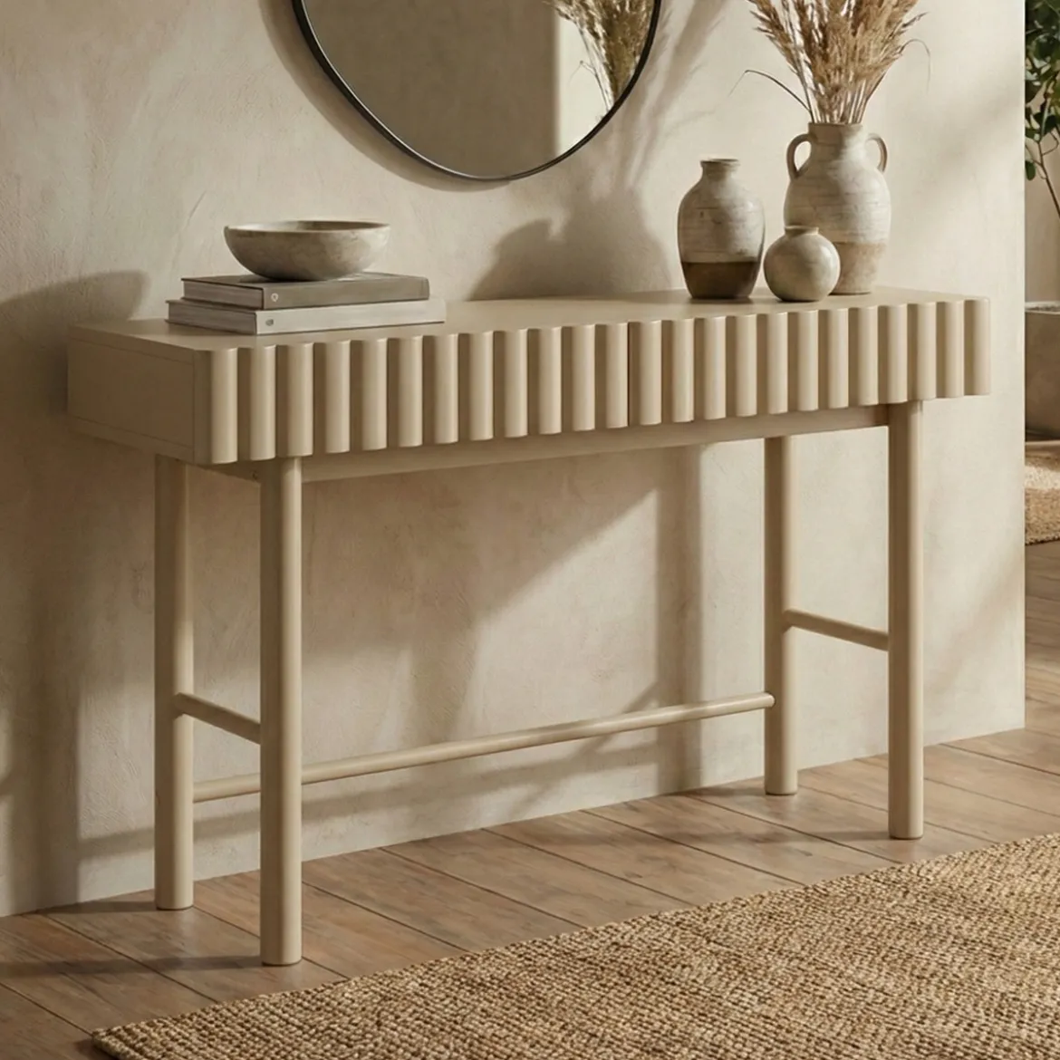 Sidetable met grote ribbels - Bodio Big Bars
