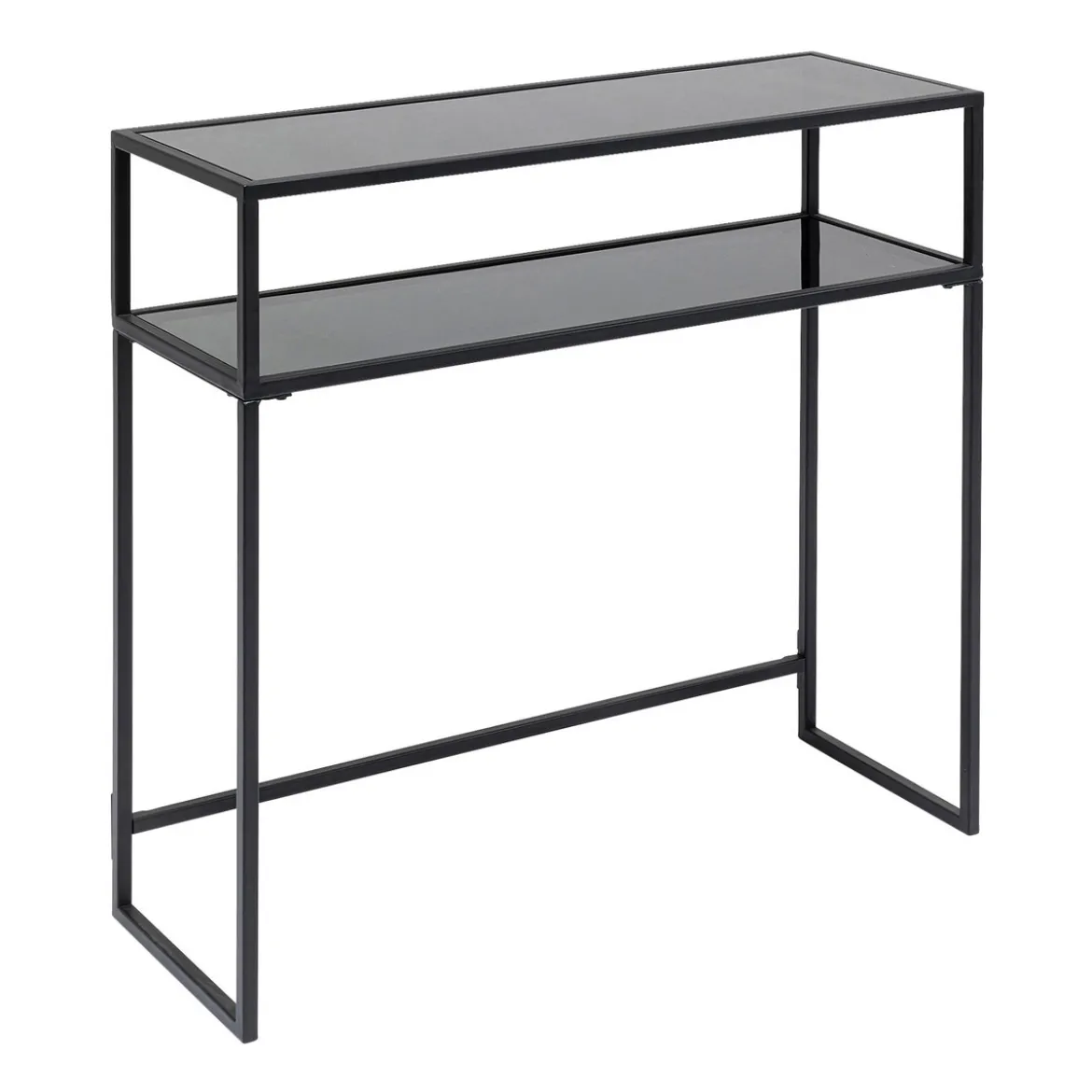 Sidetable van staal met glas - Kare Design Loft