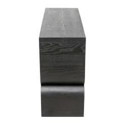 Sidetable zwart hout - Kare Design Curve Black