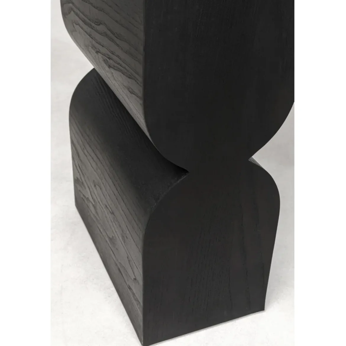 Sidetable zwart hout - Kare Design Curve Black
