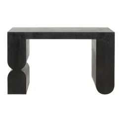 Sidetable zwart hout - Kare Design Curve Black